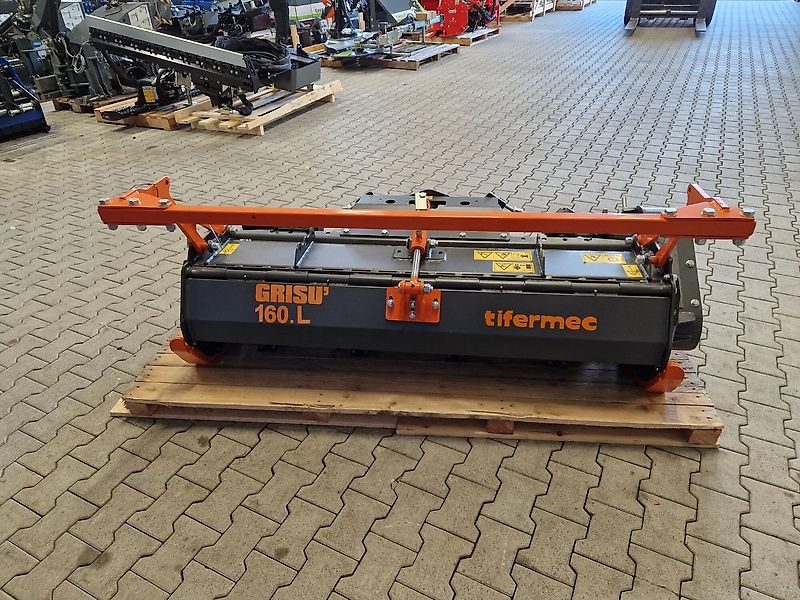 TIFERMEC GRISU 160 MF Gestrüppmulchkopf /Gestrüppmulcher für Forstraupe /Mulchraupe /Funkraupe