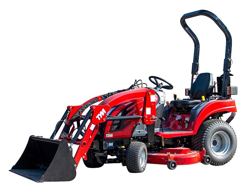 TYM T194 NH mit Frontlader und Mähwerk MM54