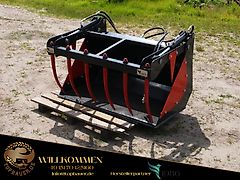 1986 Silageschaufel Greifschaufel Krokodilschaufel 1,20m - Weidemann Crocodil bucket
