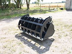 1986 Schaufel mit Zudruck Krokodilschaufel Pelikanschaufel crocodile bucket von 1,40 m bis 2,40 m JCB/Merlo/Manitou/