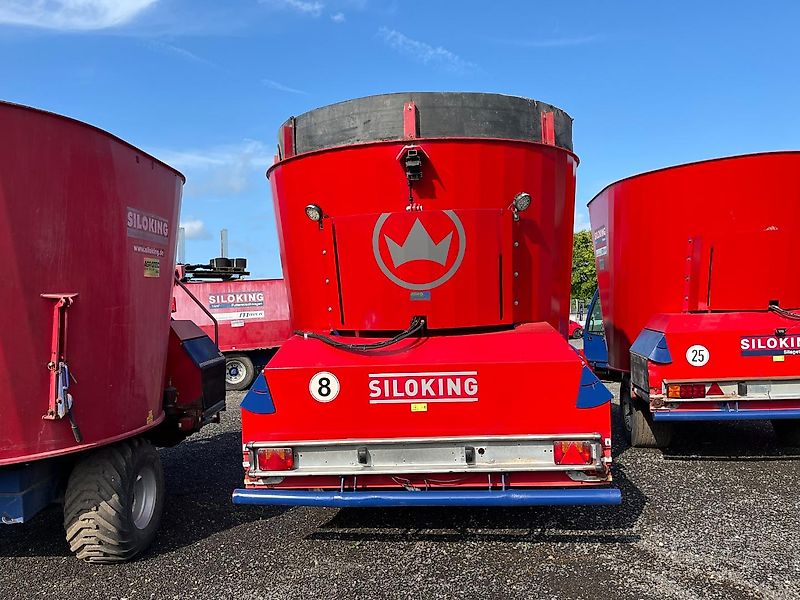 Siloking Vertikal Futtermischwagen 12m³ mit Strohgebläse