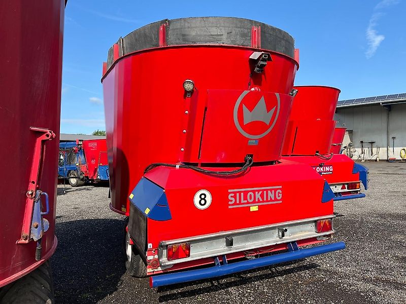 Siloking Vertikal Futtermischwagen 12m³ mit Strohgebläse