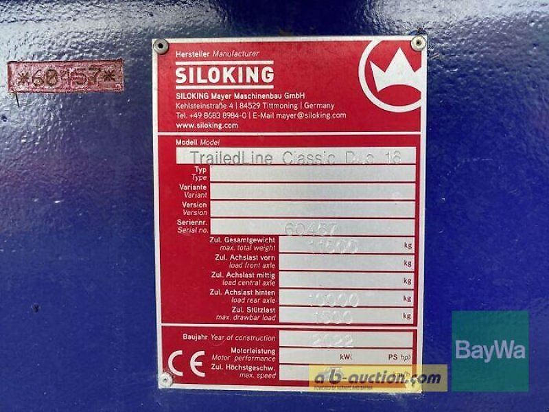 Siloking TRAILEDLINE CLASSIC DUO 16