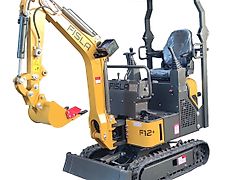 Fisla Minibagger F12+ Yanmar 3 Zylinder, JoyStick, hydr. verstellbares Fahrwerk