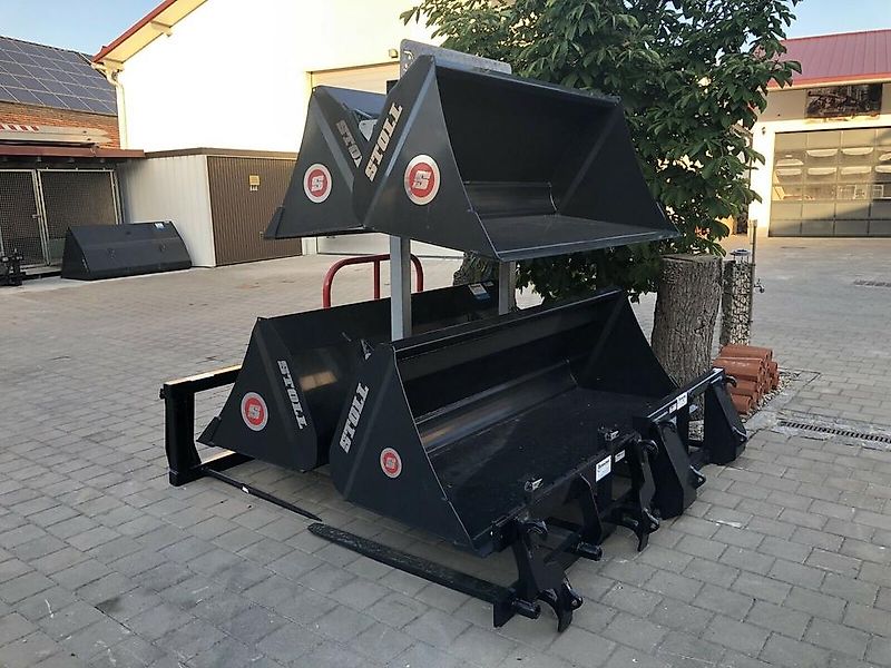 Stoll Schaufel Robust U 1,90 MH Palettengabel Frontladerschaufel