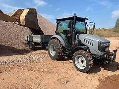 FOTRAK Neu!! FOTRAK 504K Allrad Traktor Motor 50PS Euro 5 Druckluf Kippanhänger