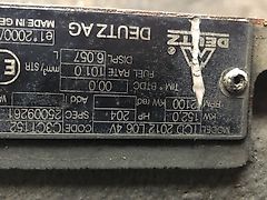 Deutz TCD 2012 L06 4V - Wałek Rozrządu (Części zamienne)