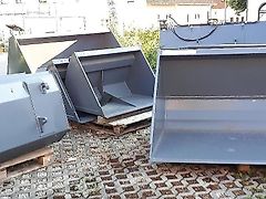 Metal-fach VOLUMENSCHAUFEL für HACKSCHNITZEL usw.