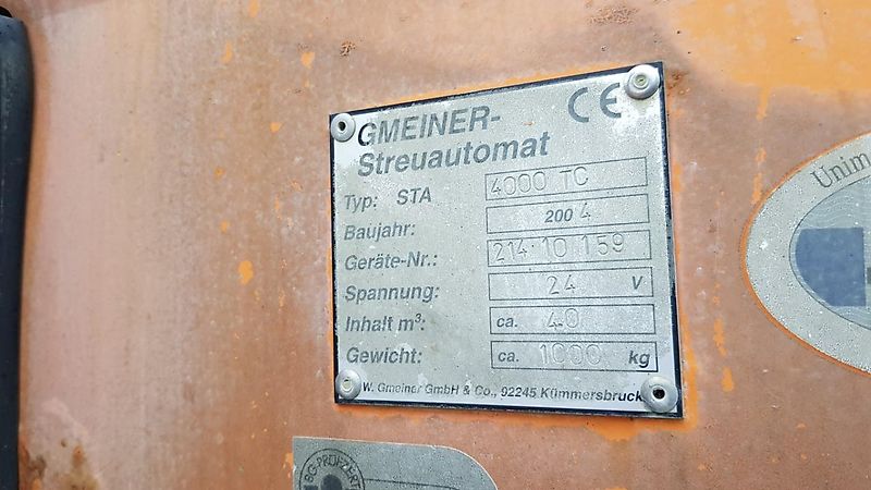 Bucher Gmeiner Streuer STA 4000 TC
