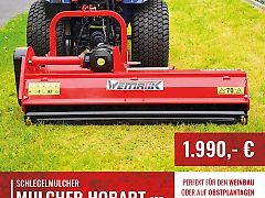 Mulcher Hobart 175 Schlegelmulcher mit Seitenverschiebung
