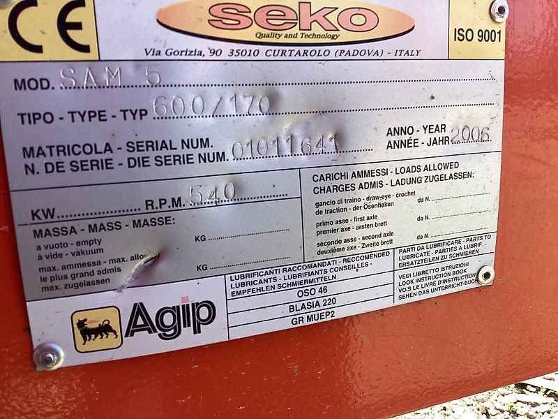 Seko Samurai 5 600/170