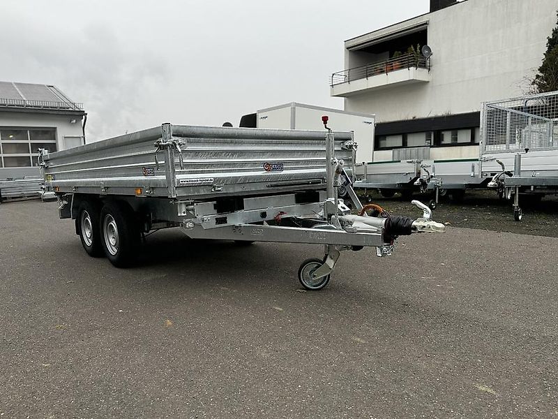 Saris Kipper 3500kg Anhänger Stahlboden&Wände HDS3600 AKTION