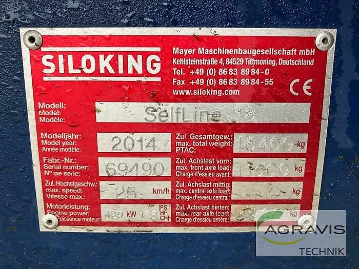 Siloking SELFLINE PREMIUM 18