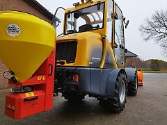 Salzstreuer für Radlader und Hoflader etc. Adler ST-E 120 Streugerät, Winterdienst splitstreuer. Inkl. Universalaufnahme