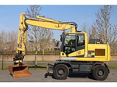 Komatsu PW160-11 | ENGCON TILTROTATOR | BUCKET | TRAILER HYDR.