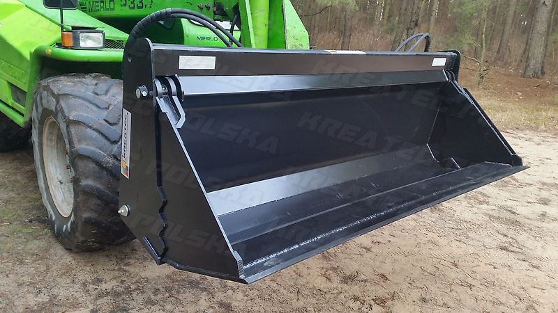 KREATEC Schaufel 4in1/Klappschaufel HEAVY für Teleskoplader, Lader mit Hardox 500