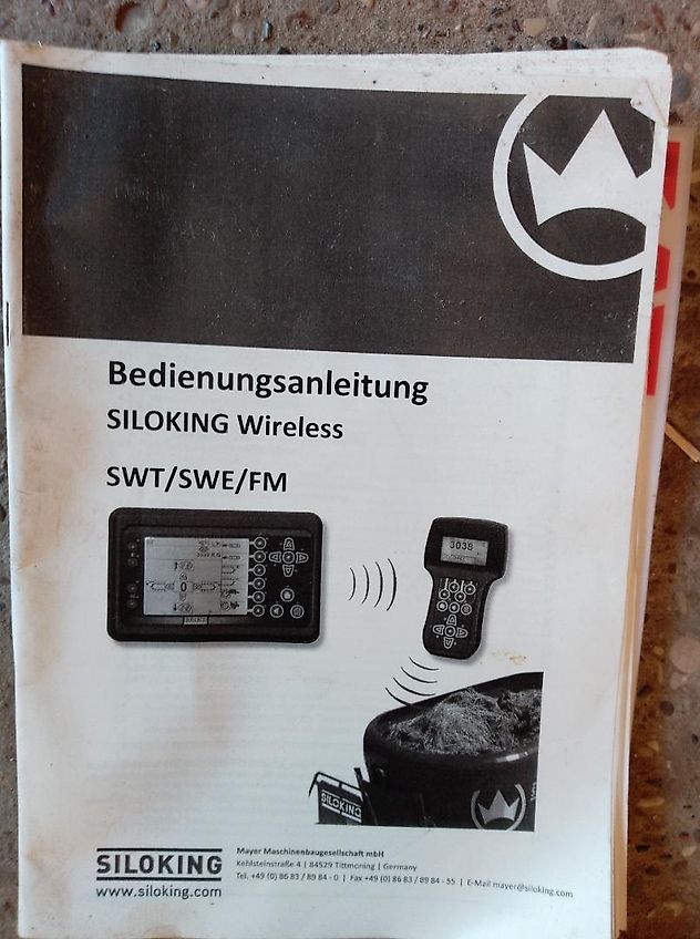 Siloking Trailedline Computer 12 mit Strohgebläse