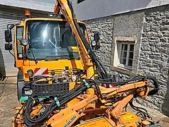 mulag MKM 700 Mähausleger Böschungsmäher Böschungsmulcher FME 700 600 500 Dücker DUA Unimog 405 U400 500 423