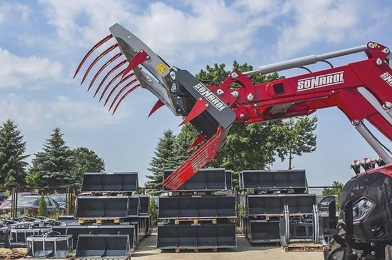 Sonarol Krokodil - Zange Greifer 2,1m für Teleskoplader