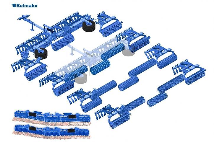 Rolmako Ackerwalze - 5,0 m / Finanzierung Leasing