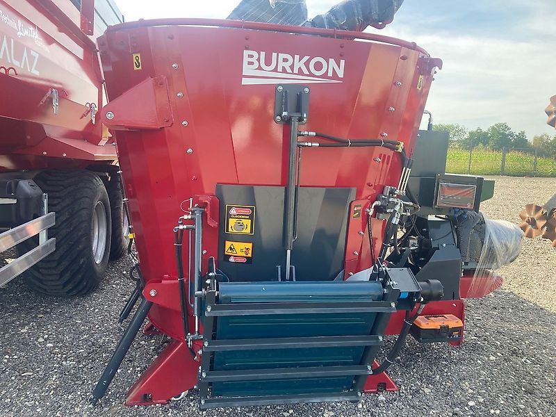Burkon Futtermischer-4,0m³-Elektromotor-Neumaschine