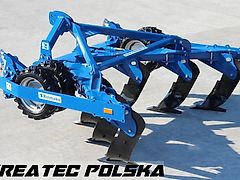 Rolmako Tiefenlockerer U614 mit dem V-Rahmen 3m und 4m mit Schraubensicherung / głębosz U614 z ramą V