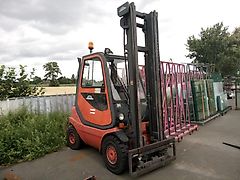 Linde H25D *Duplex Mast *4 x Reifen + Hydraulik neu *Motorschaden - Bastlergerät