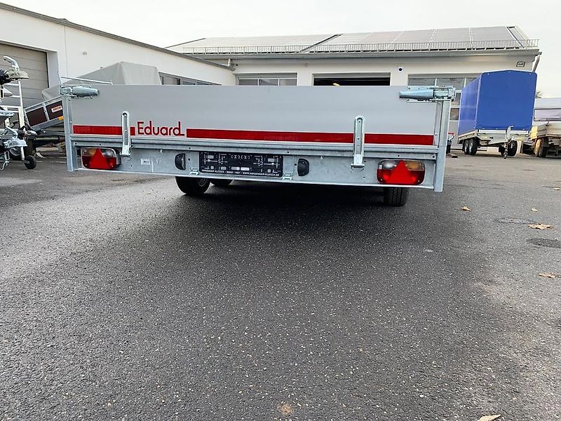 Eduard 3500kg Dreiachs Auffahrschie Seilwinde Ladem.606x220x30 cm