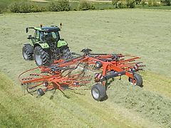 Kuhn GA 8731+ dubbele hark met middenafleg