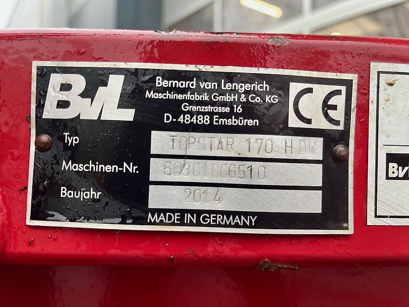BvL TOPSTAR 170 KUILSNIJDER MET HEFMAST