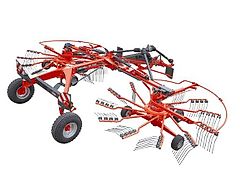 Kuhn GA 8131 dubbele hark met middenafleg