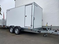 Brenderup Koffer mit Rampe und Seitentür Anhänger 2500 KG 3,50m