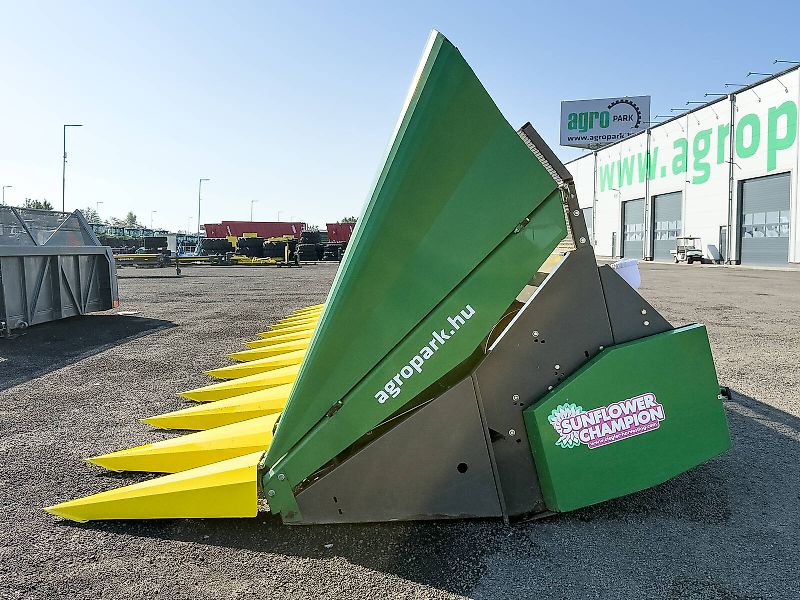 Ziegler Sunflower Champion 12R John Deere 12 row sunflower header, 75 cm row distance, for John Deere S and T combines
