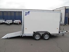 Ifor Williams Kofferanhänger BV 105 303x147x183cm Rampe-/Türe-Kombi+Seitentür+Ösen