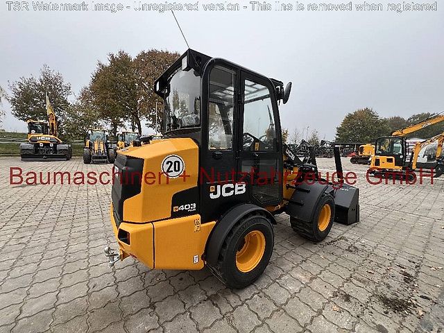JCB 403 PLUS Kabine SW-Weidemann