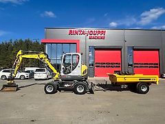 Wacker Neuson 6503 / Engcon+Pihdit ,Peräkärry,Koura ym..