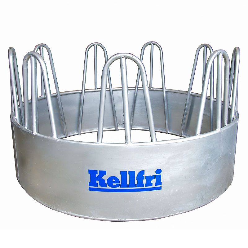 Rundraufe Ringraufe Heuraufe 9 Plätze für Pferde 180 cm KELLFRI