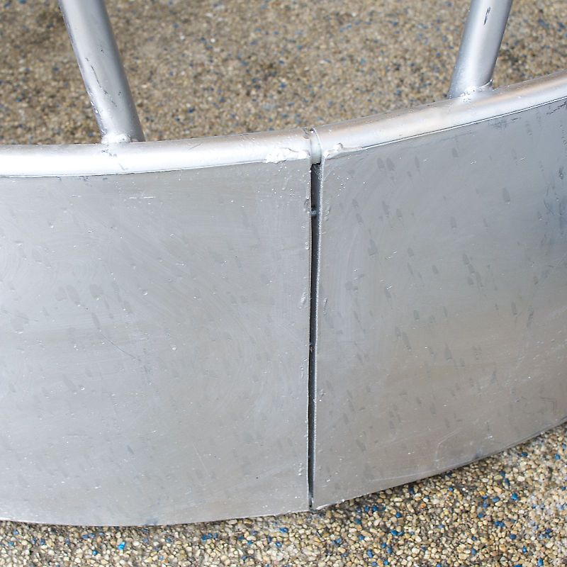 Rundraufe Ringraufe Heuraufe 9 Plätze für Pferde 180 cm KELLFRI