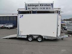 Ifor Williams BV 126 RAMPE/Türekombi ALUBODEN 364x173x213cm