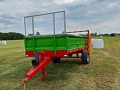 Roltrans Miststreuer / Manure spreader / Épandeur à fumier / Spandiletame / Разбрасыватель органических удобрений N250/2 LEO 4 t