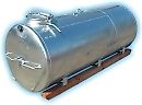 AGRITECH Wasserfass 1500 Liter verzinkt Weidefass