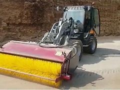 Kehrmaschine Kehrschaufel Kehrbesen Frontladerbesen