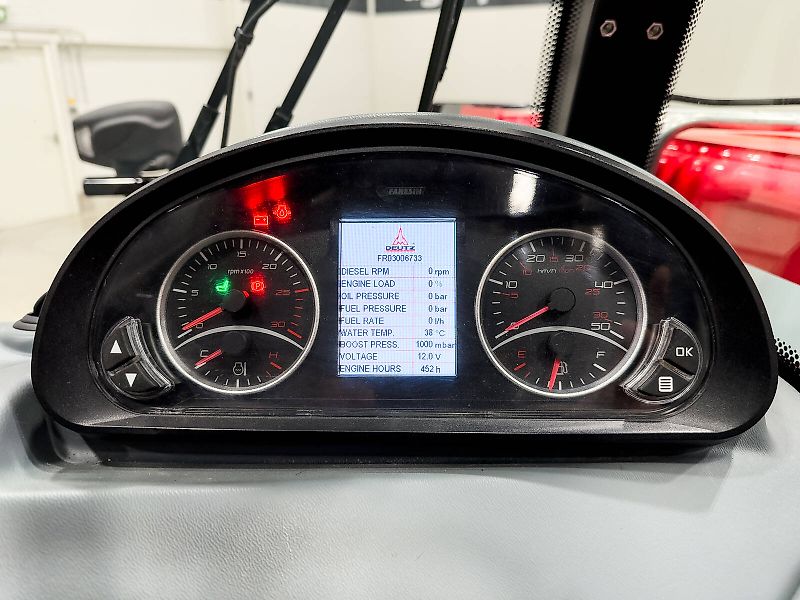 Faresin 9.70 HLS 74 telehandler with 7 ton and 8,8 m capacity, Joystick, pallet fork, bucket, 152 liter pump