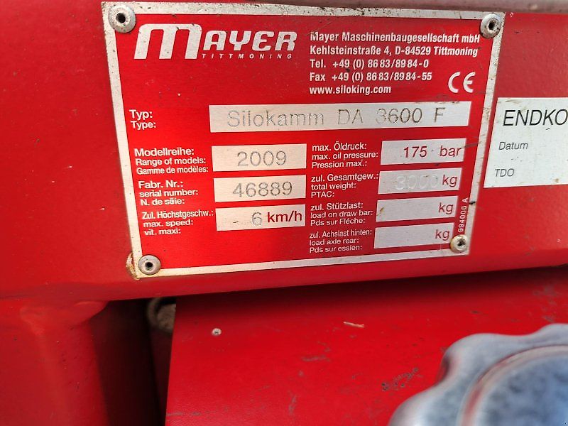 Siloking Silokamm DA 3600