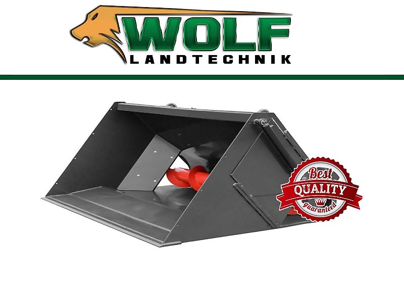 Wolf-Landtechnik GmbH Futterschaufel mit Schnecke | Futterverteiler 1,20m | FV1