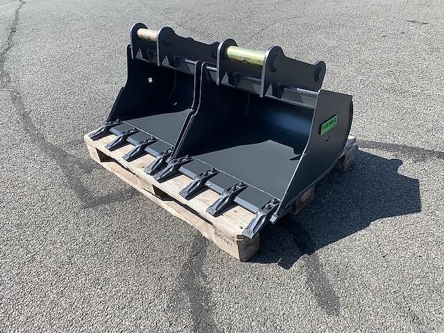 Tieflöffel MS03 600 mm für Baggertypen bis 3 t Baggerlöffel