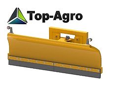 Top-Agro Schneepfluge Gerade hydr. Serie LIGHT 1,5m NEU Feste-Leiste oder Klappbare-Leiste(SHP-LG15) WINTERAKTION