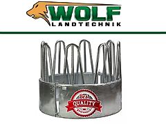 Wolf-Landtechnik GmbH Futterraufe | Rundballenraufe | 9 Fressplätze | RRF-9