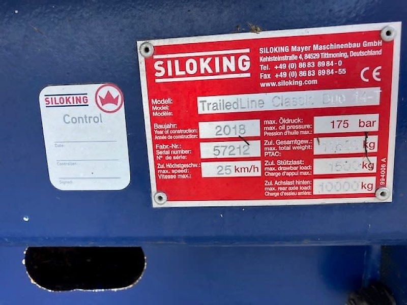 Siloking TRAILEDLINE CLASSIC DUO 14-T