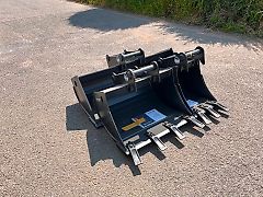 Löffelpaket Rädlinger Bagger 1,0-1,8 t Klasse Radlog MS01 SW01